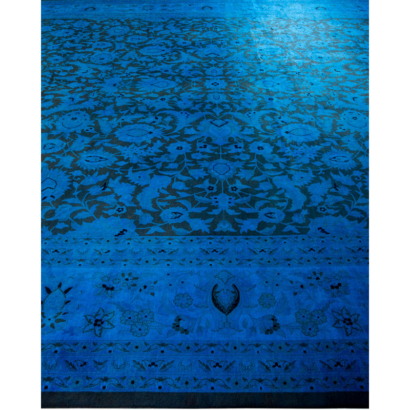 Fine Vibrance One-of-a-Kind 14' 10" X 12' 1" Hand Knotted Area Rug