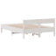 Vidaxl Bed Frame With Headboard Solid Wood Pine-120745399-120745406