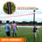 Hall of Games 32-ft Outdoor Volleyball Net and Carrying Bag Set with Official Size Volleyball