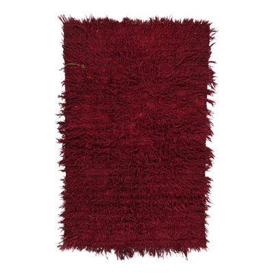 One-of-a-Kind 3'7" x 5'6" Hand Knotted Area Rug