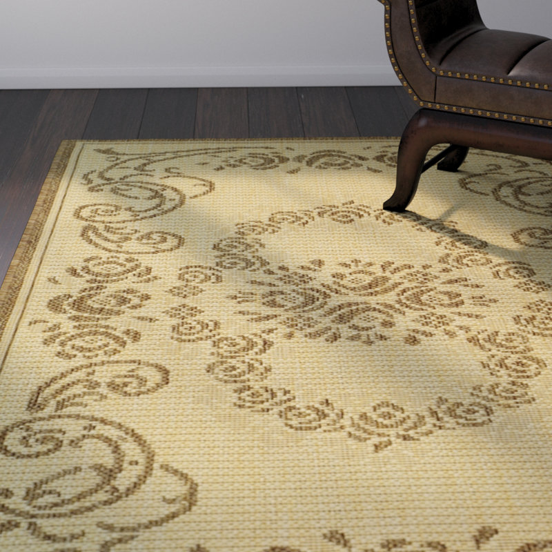 Grampian Performance Oriental Indoor/Outdoor Area Rug, Rectangle 8' x 11'