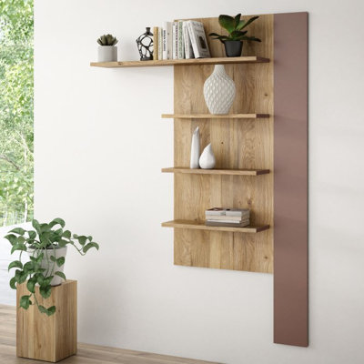 Fallston 4 -Piece Asymmetrical Tiered Shelf