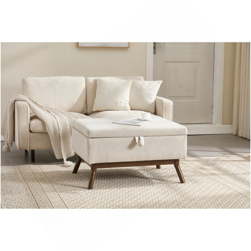 Banc de rangement Mid-Century