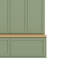 Meuble de rangement de garage de 190 cm de haut avec banc, 4 placards, 2 tiroirs et 6 crochets, vert sauge-1310245945