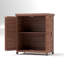 Armoire de rangement avec plateau en métal, poste de travail de jardin-908624202