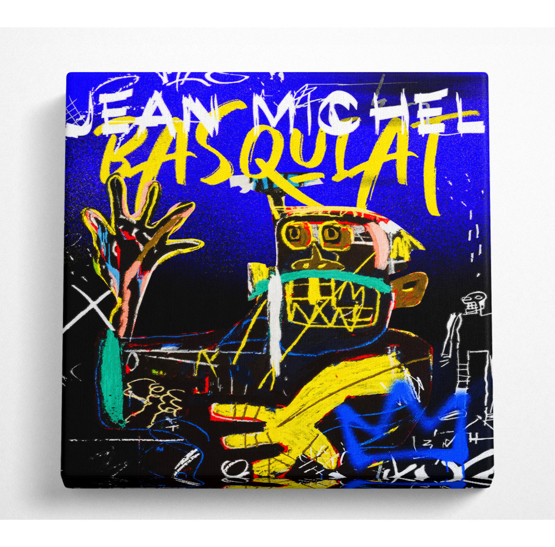 Jean Michel Basquiat Monster - Kunstdrucke auf Leinwand