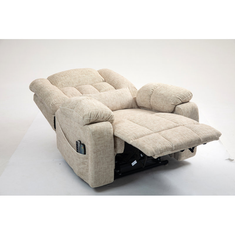 Power Lift Recliner Chair For Big And Tall Seniors, White