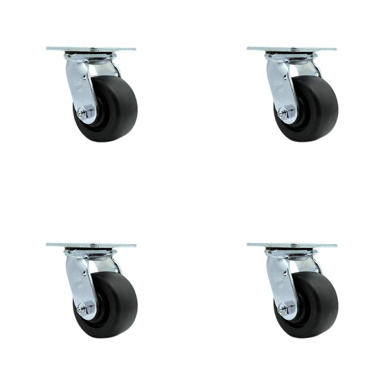 Stainless Steel Polyolefin Caster