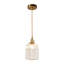 1 - Light Brass Pendant