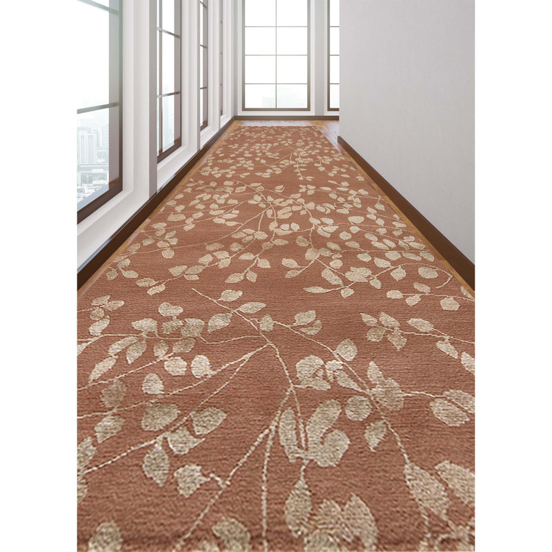 Floral Area Rug, Runner 3' x 10'