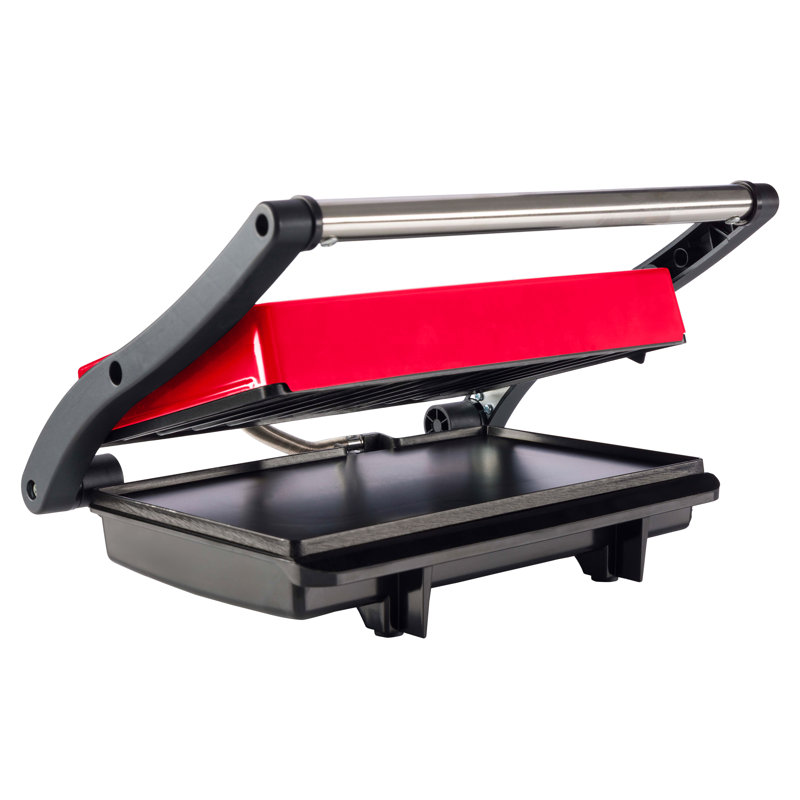 Machine à sandwich Panini Press et gril d'intérieur électrique avec plaques antiadhésives