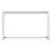 Simply Elegant 55'' Glass Top Console Table-23554872-23554874-23515675