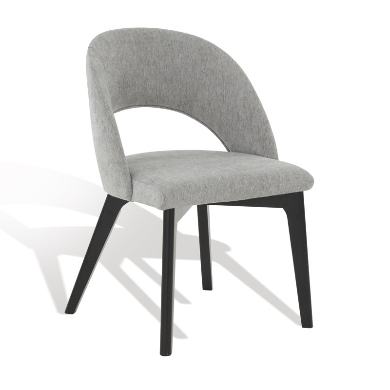 Rorey Linen Side Chair, Gray