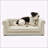 Elegant Rectangular Pet Bed for Small and Medium-Sized Dogs, Durable and Comfortable, Ideal for Indoor Use.-2061190905