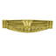 AMERICANA BIN PULL IN FLORENTINE GOLD PLATE