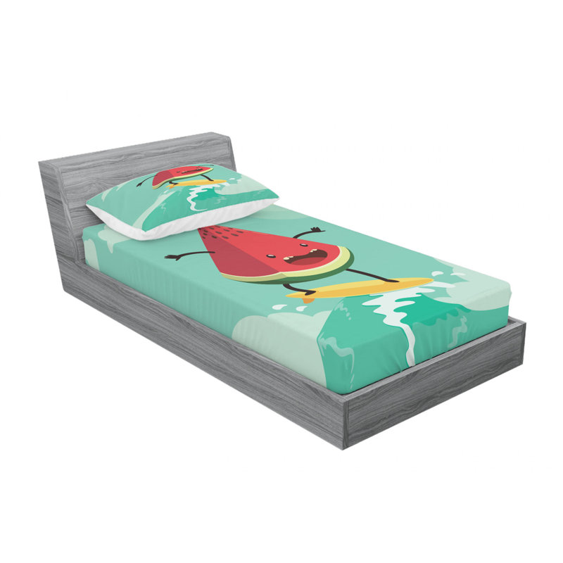 Microfiber Sheet Set, Twin XL Sheet Set with Fitted Sheet