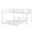 Kelvisha L-Shaped Metal Twin Over Full Size Bunk Bed-106342079