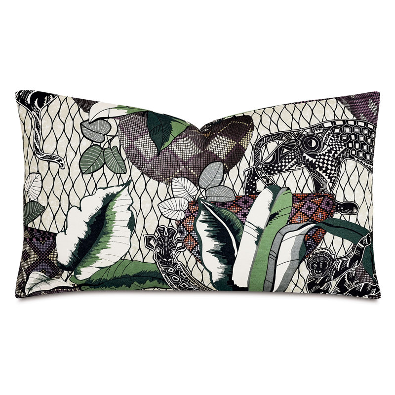 Housse et insert de coussin décoratif Studio 773 Lifestyle Sanbona Ankara, Forme rectangulaire