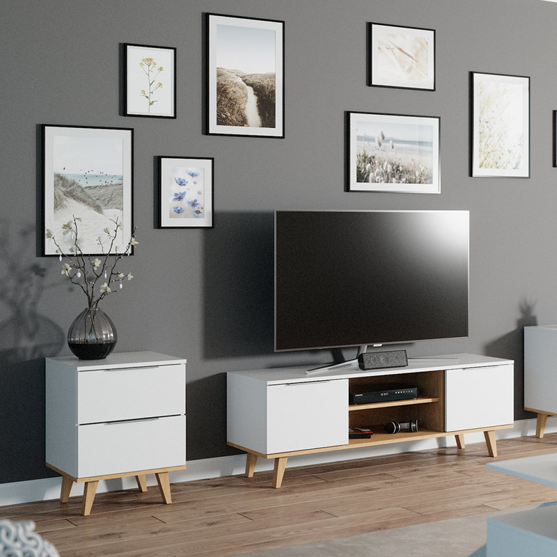 Broden 46 cm W Chest of 2 Drawers
