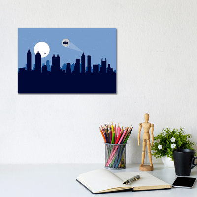 Atlanta's Hero by SKYWORLDPROJECT - Wrapped Canvas Print