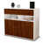White/Walnut