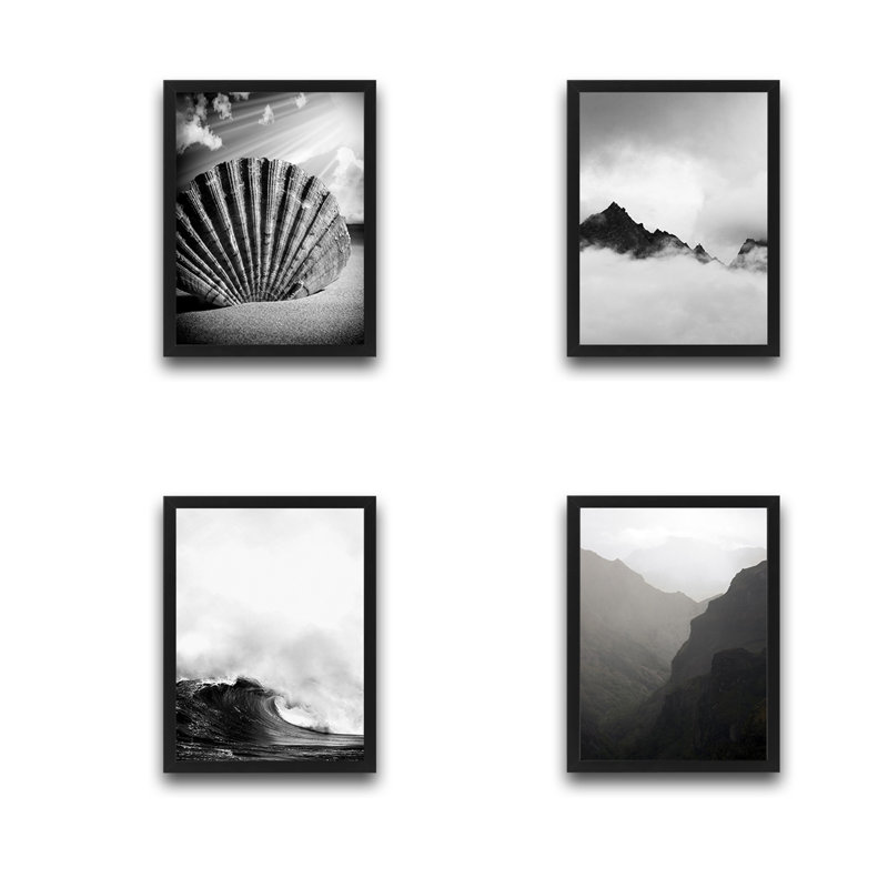 Anonymous - 4 Piece Single Picture Frame Print