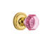 Classic Rosette with Waldorf Pink Door Knob-1336485941-1336485965