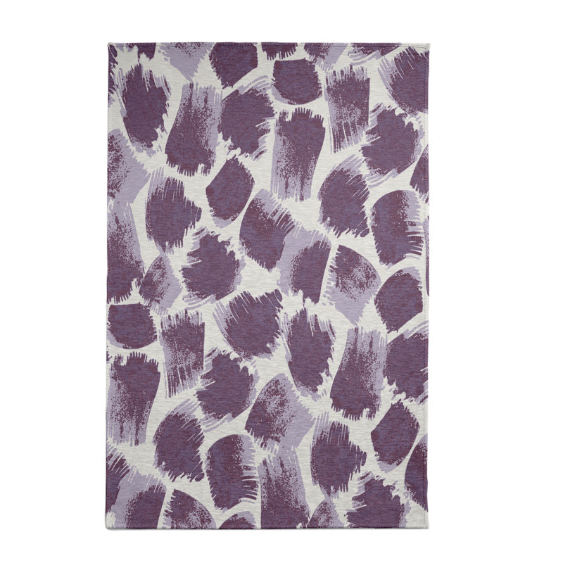 Almere Chenille Animal Print Indoor Rug, Rectangle 2' x 3'