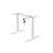 Stoltz Adjustable Metal Base Standing Desk