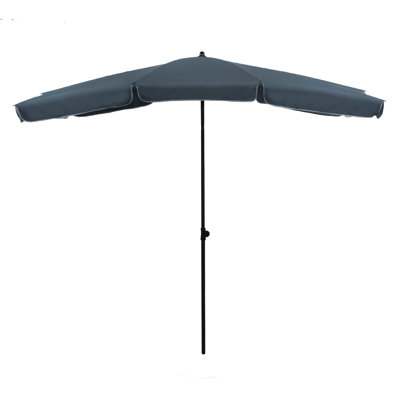 90.6" Wide Adjustable Outdoor Patio Umbrella