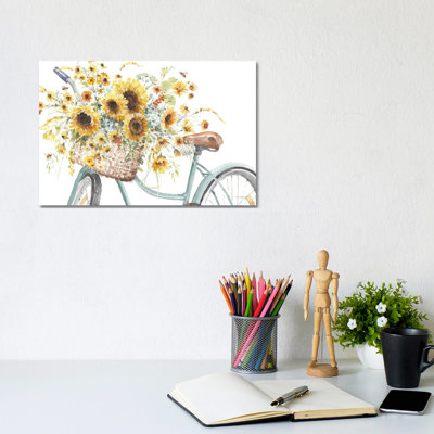 Sunflowers Forever II- Gallery-Wrapped Canvas Giclée
