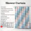 Motifs de couleurs - Rideau de douche Premium-468604266