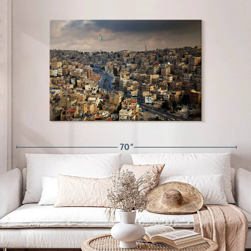 Citadelle d'Amman, Jordan, H 32 po x l 48 po