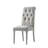 Maeda 19.3 " H Tufted Velvet Upholstered Rubberwood Solid Wood Side Chair and Parsons Chair-89359031