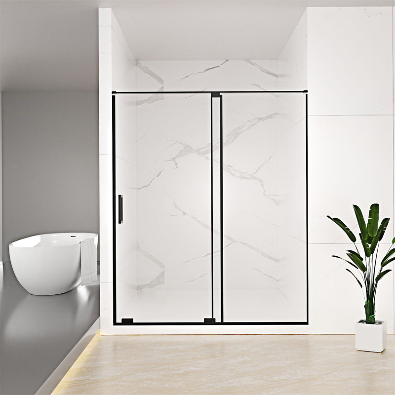 Semi-Frameless Sliding Shower Door