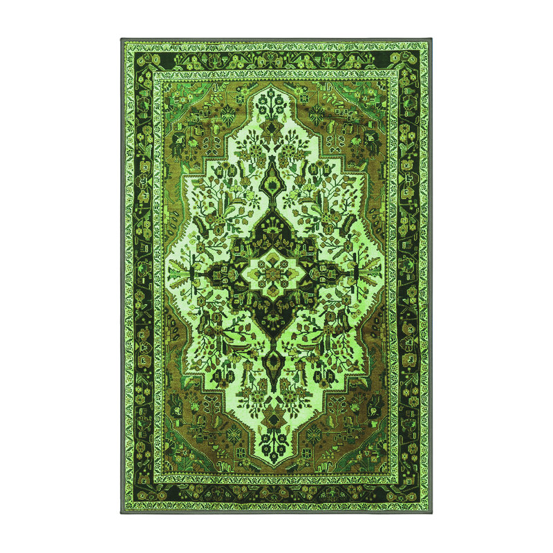Morilus Performance Oriental Indoor Rug, Rectangle 2' x 3'