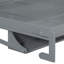 Grand lit gris avec bureau hydraulique pliant et rangement, peu encombrant pour les espaces compacts, cadre, solution de rangement pour matelas, relevage et design à utilisation de 10 pouces, appartements, sommeil confortable intégré-271258853-271258854