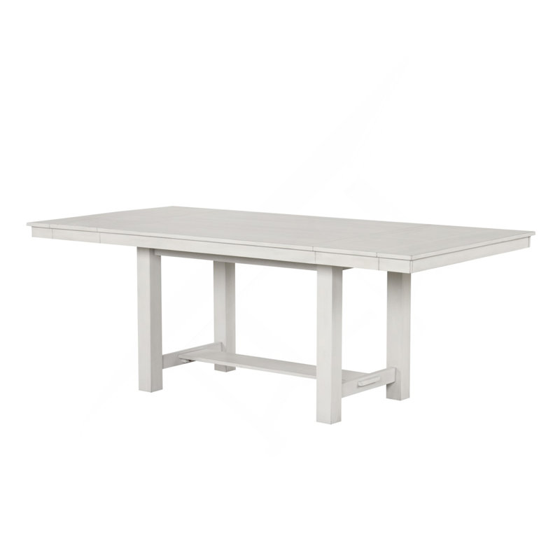 Table de salle à manger rustique en chêne blanc