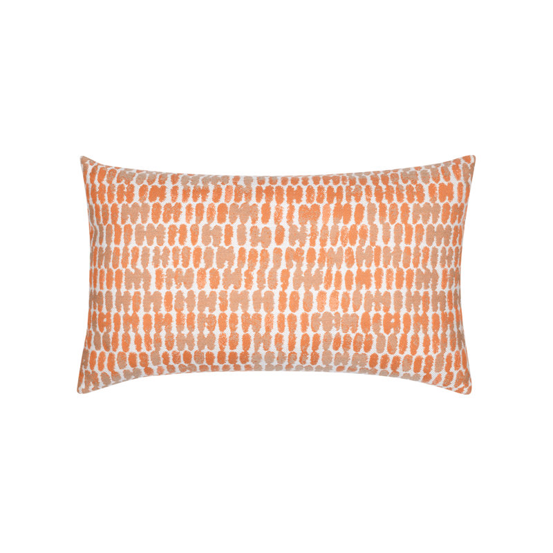 Thumbprint Sunbrella® Indoor/Outdoor Pillow Cover & Insert by Elaine Smith, 12" H x 20" W
