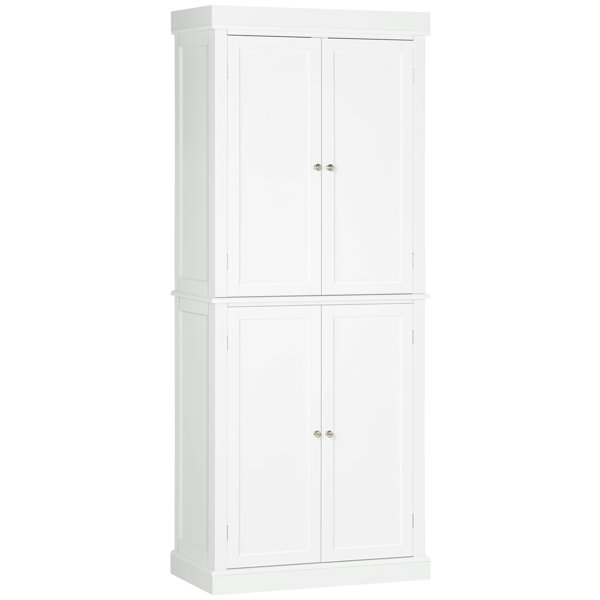 Traditional Freestanding Storage Cabinet with Adjustable Shelves