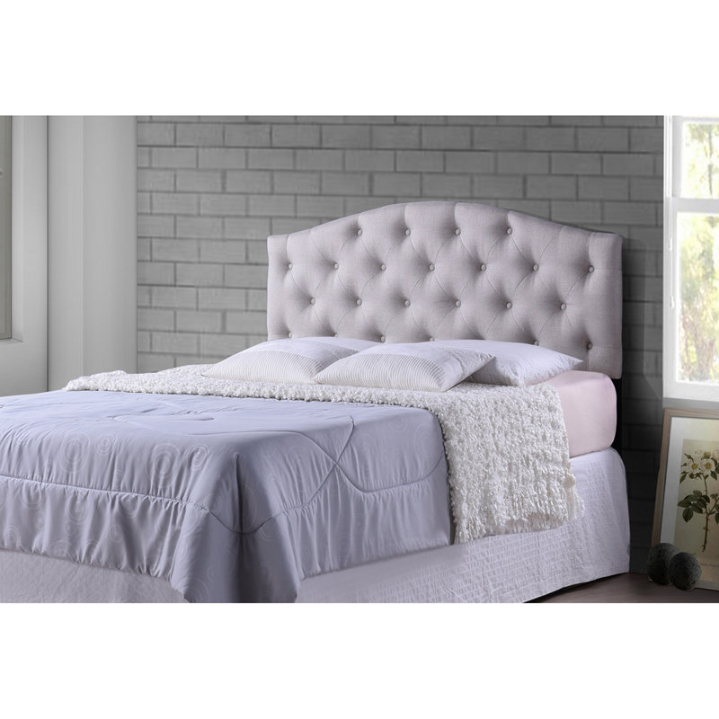 Gatlyn Upholstered Headboard, Full/Double, Gray
