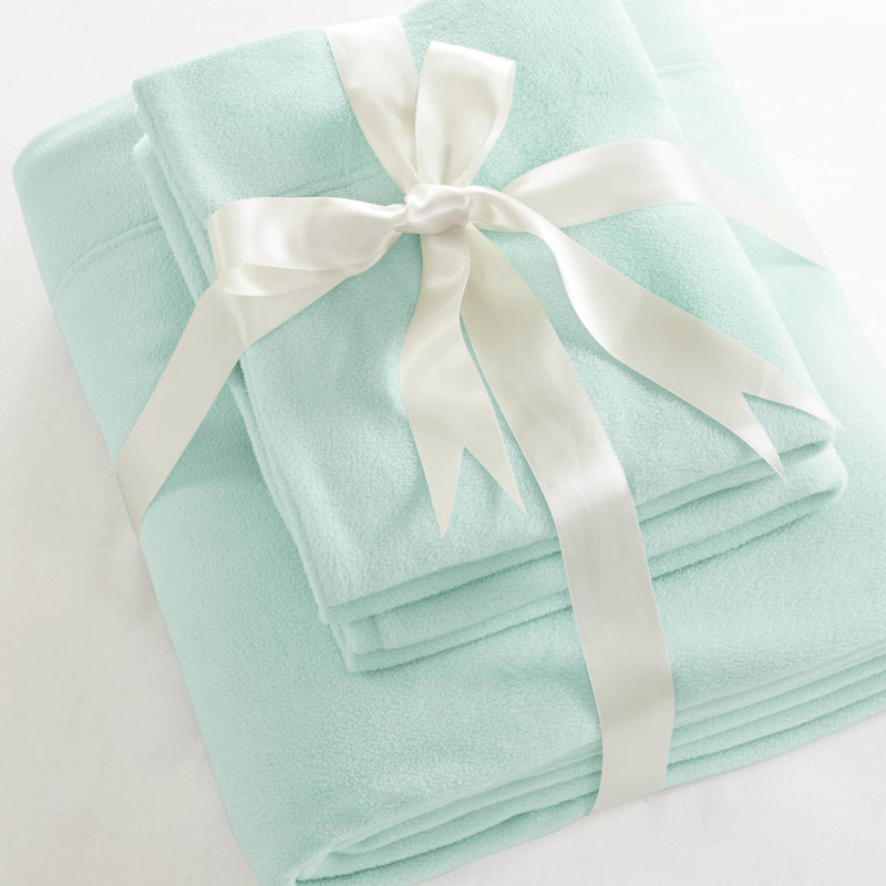 Ensemble de drap pour grand lit 4 pièces, 100% molleton, ultra doux et confortable, boulochage, lavable à la machine, avec drap plat, 2 taies d'oreiller ajustées pour matelas de 16 po