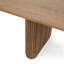 Vander 84" Wood Dining Table In Oak Cream Finish-1777548961