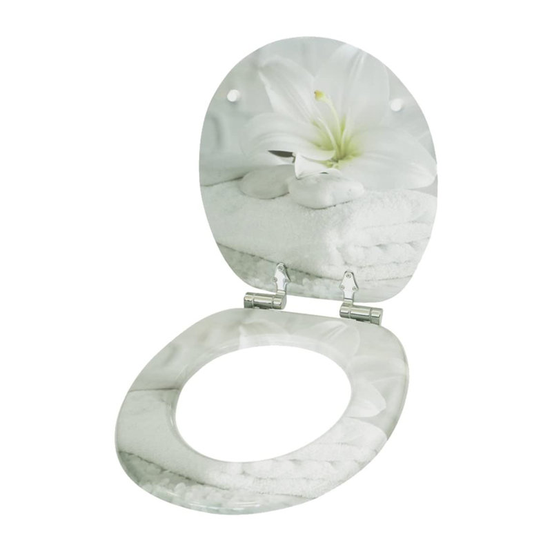 Round Toilet Seat and Lid