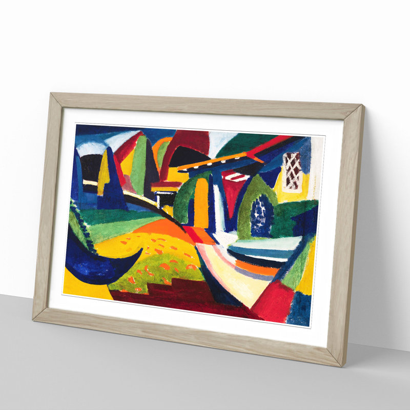Scheherazade by Henry Lyman Sayen - Picture Frame Painting, 27cm H x 36cm W x 2cm D, Oak Framed