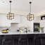 Luminaire suspendu 15 po Modern Black