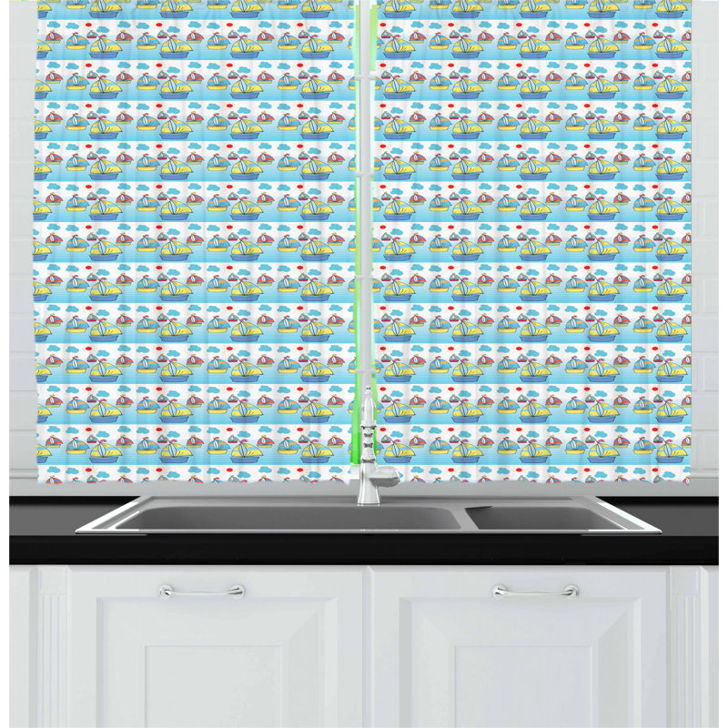 Tailored Kitchen Curtain
