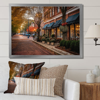 Charmante vieille rue du Kansas, Missouri I, reproduction sur toile