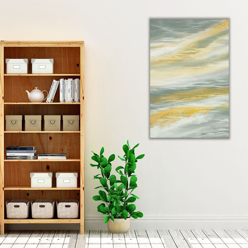 Marée 1 - reproduction d'art sur toile, H 48 po x l 32 po