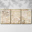 Noyer damassé II - Toile encadrée multi-pièces-1706955967-1706955936